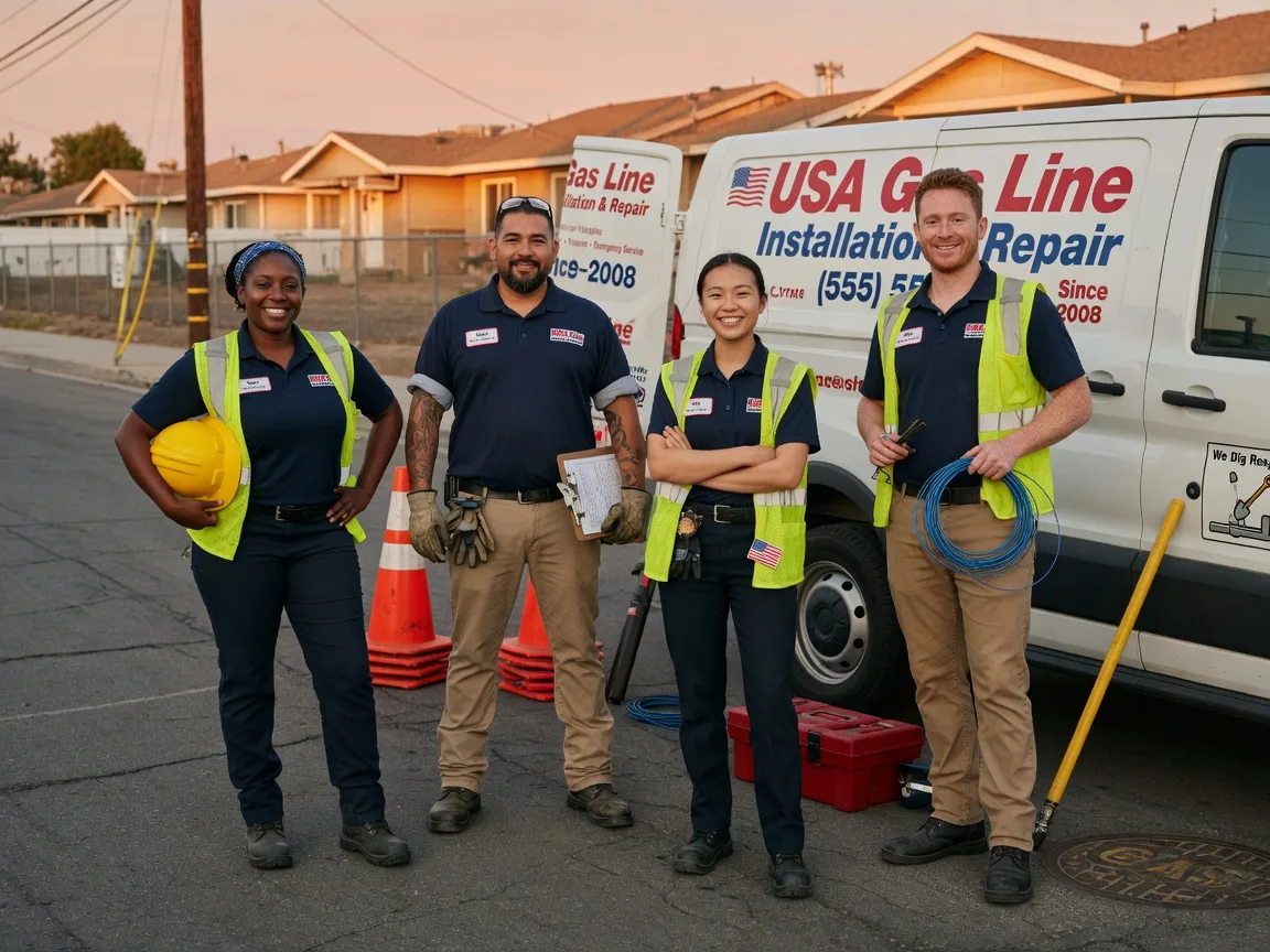 Gas Line Installation company in Mathis, TX
